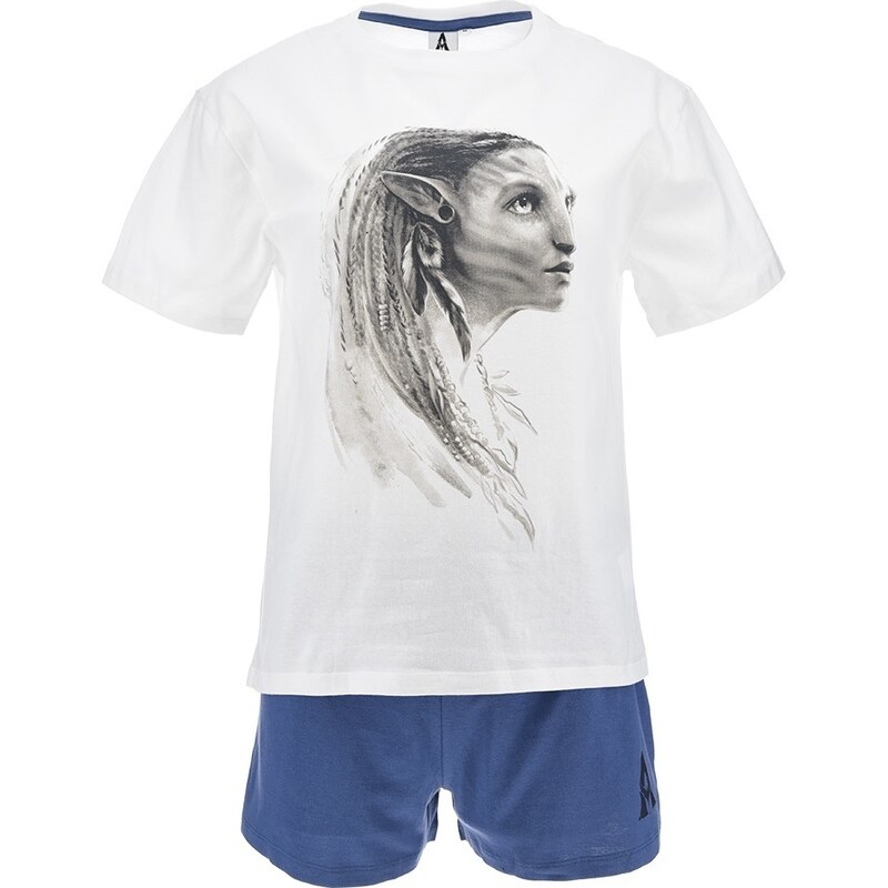 Modro-biele krátke pyžamo Avatar 52671999