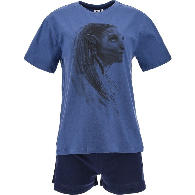 Tmavomodré krátke pyžamo Avatar 52672000