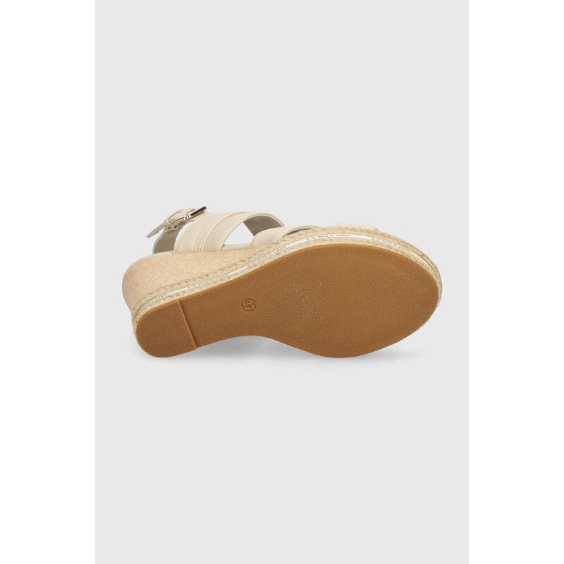 Sandále U.S. Polo Assn. AYLIN béžová farba, AYLIN016W 4Y1