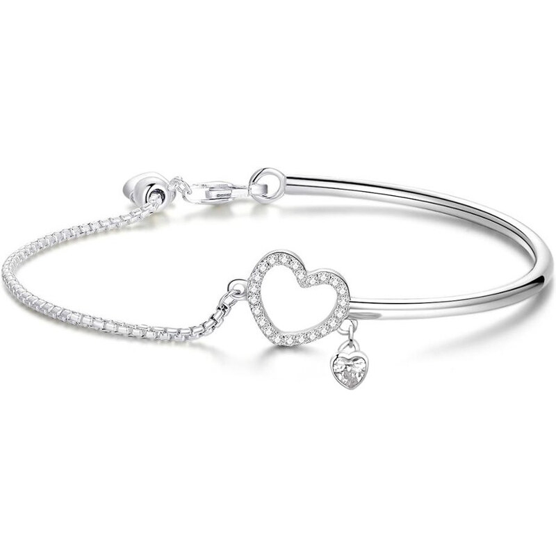 Dámsky strieborný náramok DULCE 32468373