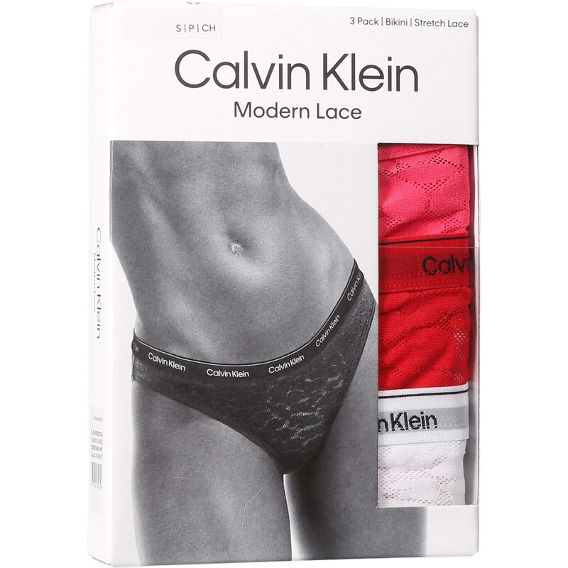 3PACK dámske nohavičky Calvin Klein viacfarebné (QD5069E-NPC)