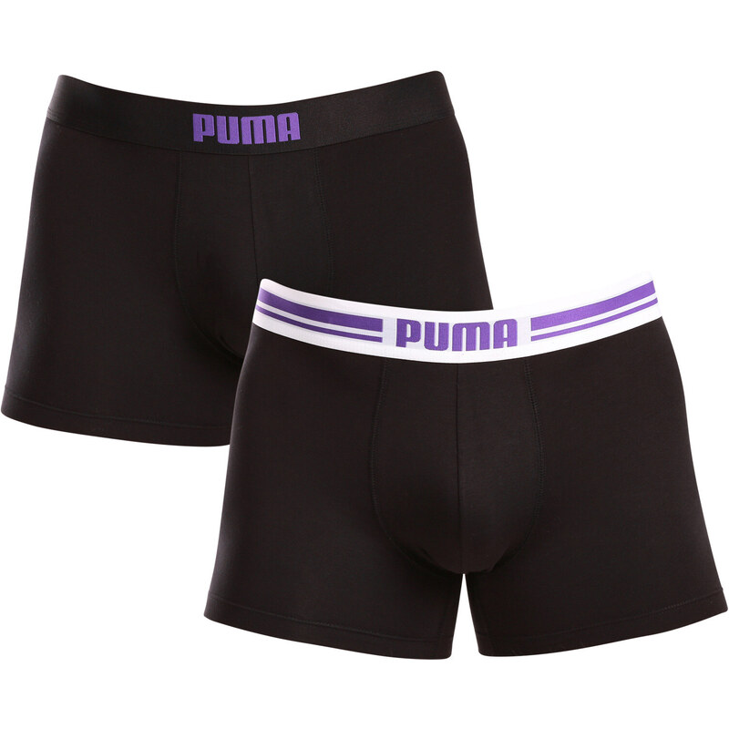 2PACK pánske boxerky Puma čierné (701226763 008) 51133190