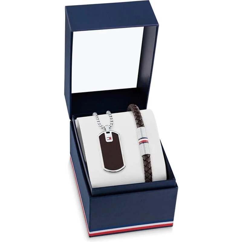 Tommy Hilfiger Módna súprava oceľových šperkov 2770169 (náhrdelník, 66578151
