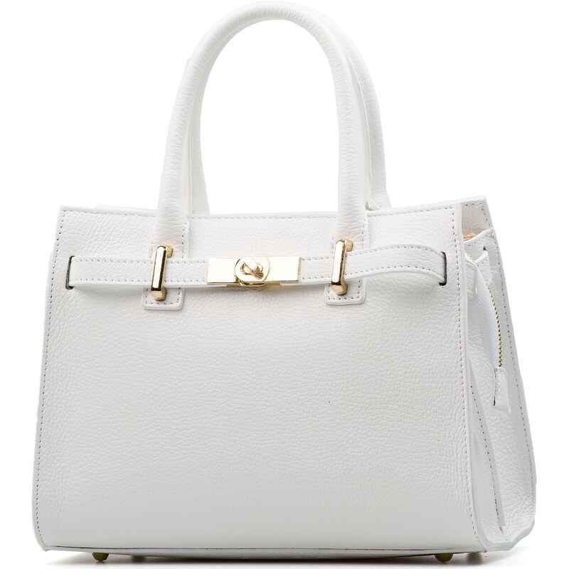 Blaire Kožená kabelka Liliane biela 64987758