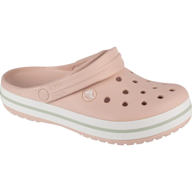 Svetloružové dámske nazuváky Crocs Crocband 11016-6UR 52672085
