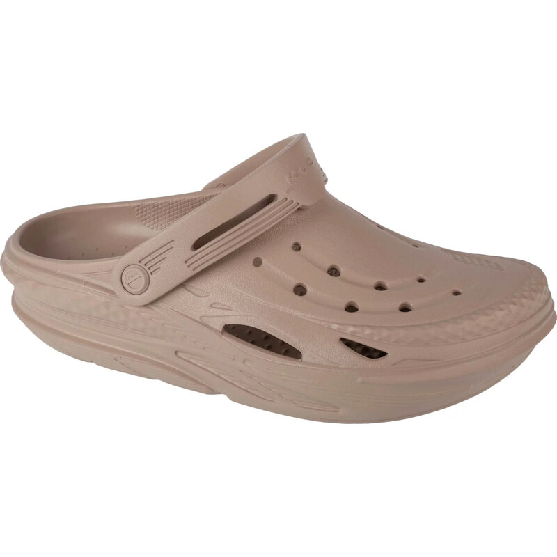 E-shop Béžové pánske nazuváky na platforme Crocs Off Grid Clog 209501