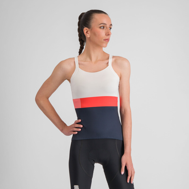 Sportful SNAP dámsky top white galaxy blue 58444478