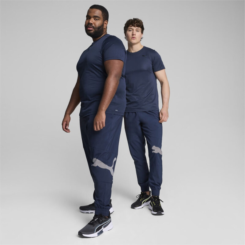 Puma Train All Day Big CAT Woven Pant blue 51141822