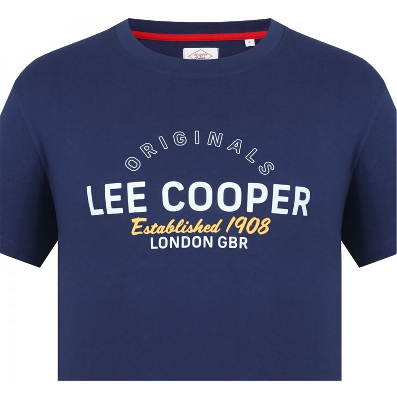 Lee Cooper Cooper pánske tričko Navy