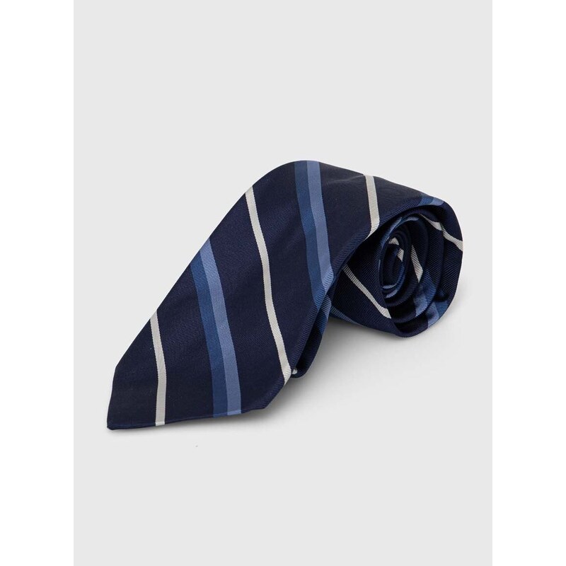 Hodvábna kravata Polo Ralph Lauren tmavomodrá farba, 712926093