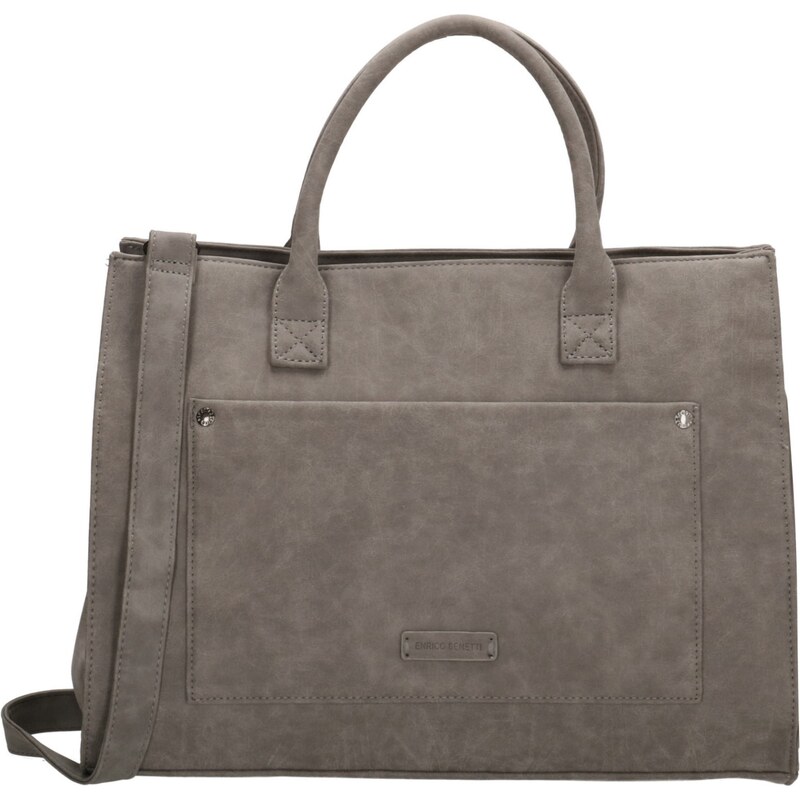 Dámska taška na notebook Enrico Benetti Bobbi 66523 Medium Grey 51151804