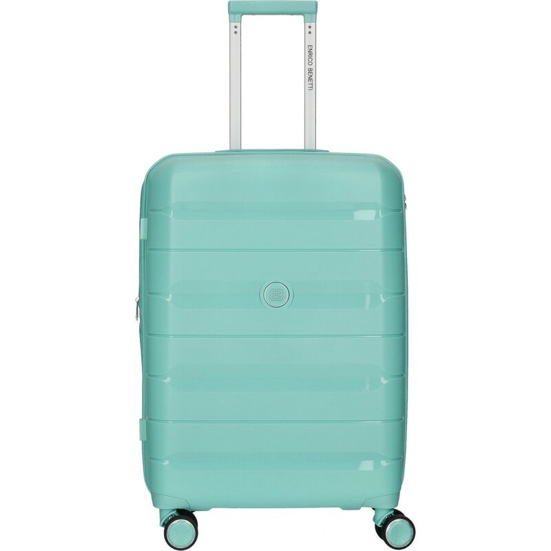 Veľký škrupinový kufor na kolieskach Enrico Benetti MontréalMint 51151843