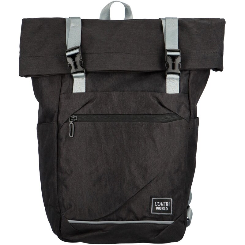 Coveri Moderný študentský batoh Wallas, čierna 64831741
