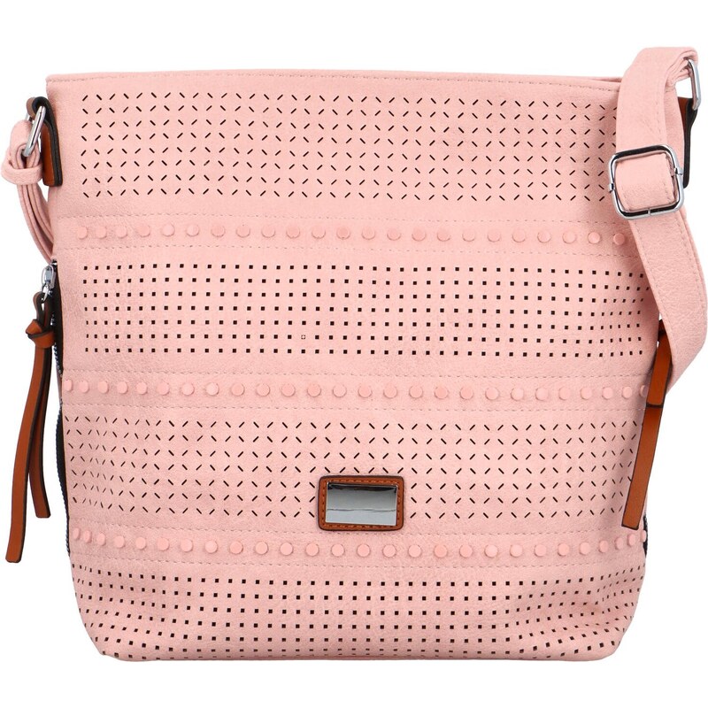 Dámska crossbody kabelka ružová - Firenze Erchisa ružová 51169111