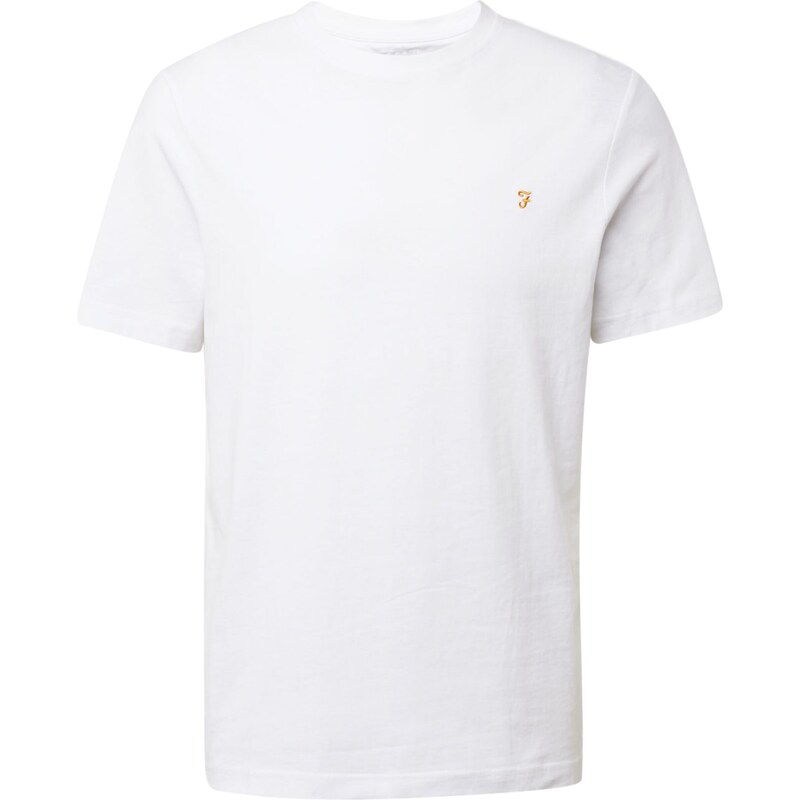 FARAH Tričko DANNY zlatá žltá / biela 54292431