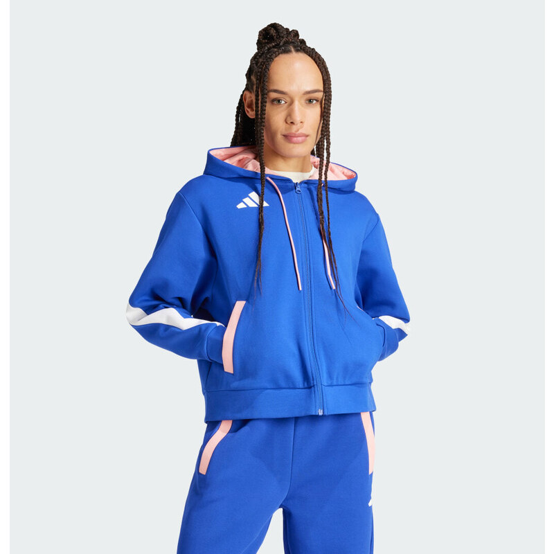 Adidas Mikina s kapucňou Team France Full-Zip 51164628