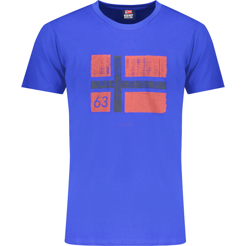 NORWAY 1963 Modré pánske tričko s krátkym rukávom 64702842