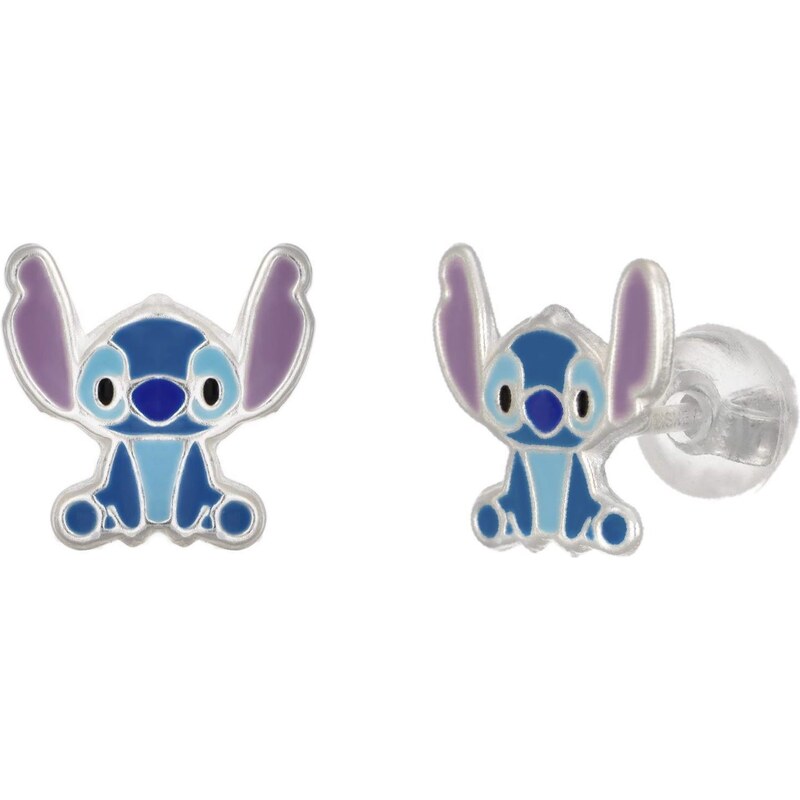 Disney Strieborné kôstkové náušnice Stitch Lilo & Stitch ES00089SL.CS 66579621
