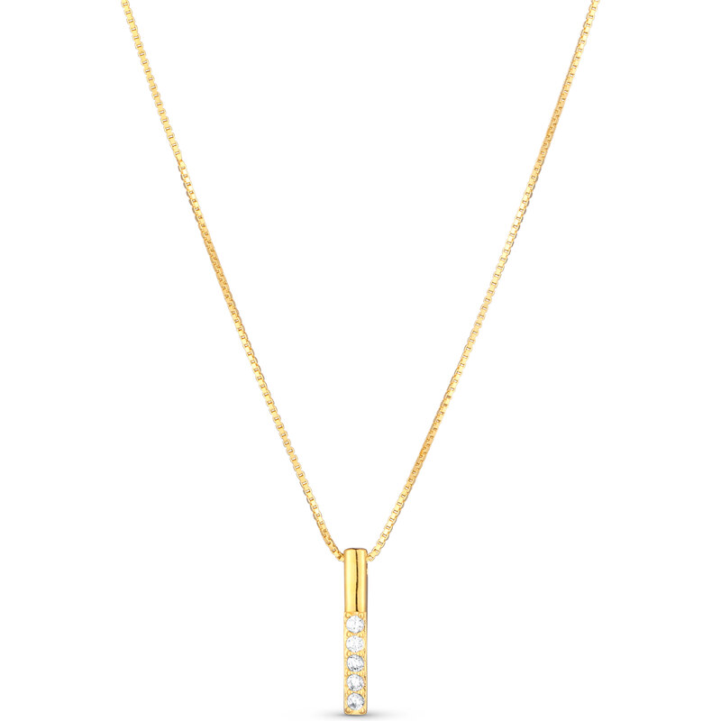 Olivie Strieborný náhrdelník VALENCIA GOLD 7916 47294603