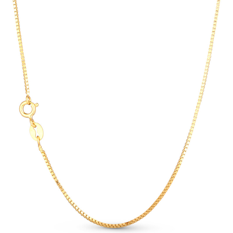 Olivie Zlátená 40cm BOX strieborná retiazka 4623 20961041