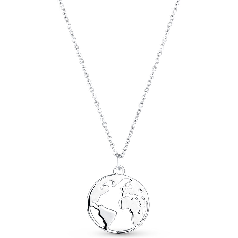 Olivie Strieborný náhrdelník KRAJINY 7107 35948036