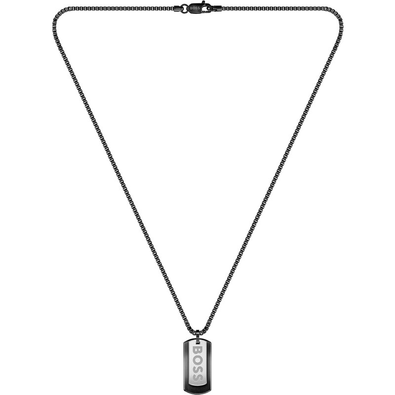 Hugo Boss Pánsky náhrdelník Vojenské známky Devon 1580577 66592045