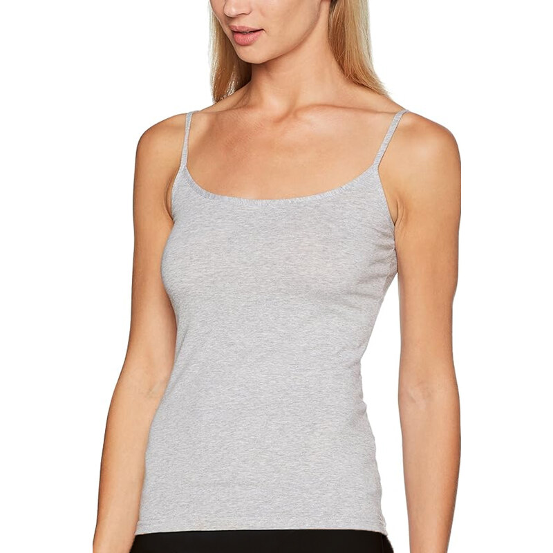 Glara Bavlnené jednofarebné tielko Basic 36988818