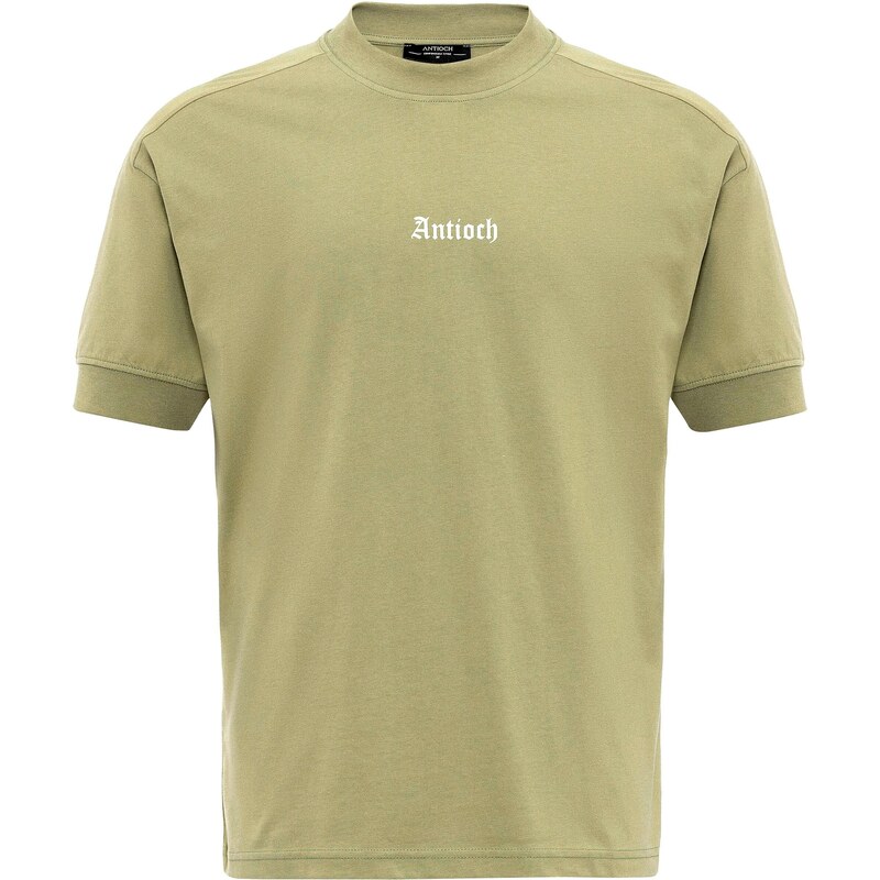 Antioch Tričko kaki / biela 54339875
