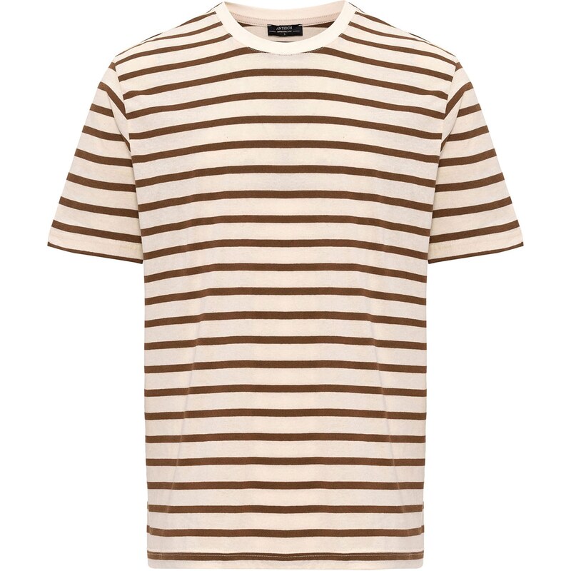Antioch Tričko krémová / hnedá 54346751
