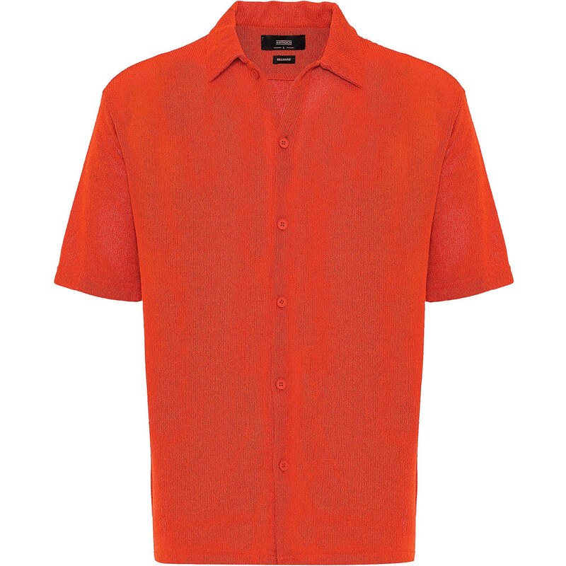 Antioch Košeľa oranžovo červená 54346764