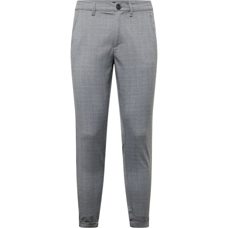 GABBA Chino nohavice Pisa sivá / antracitová 54347994