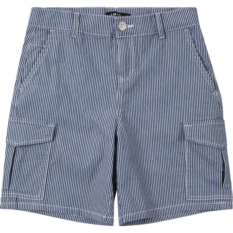 LMTD Nohavice RICTE modrá / námornícka modrá / enciánová / biela 53940857