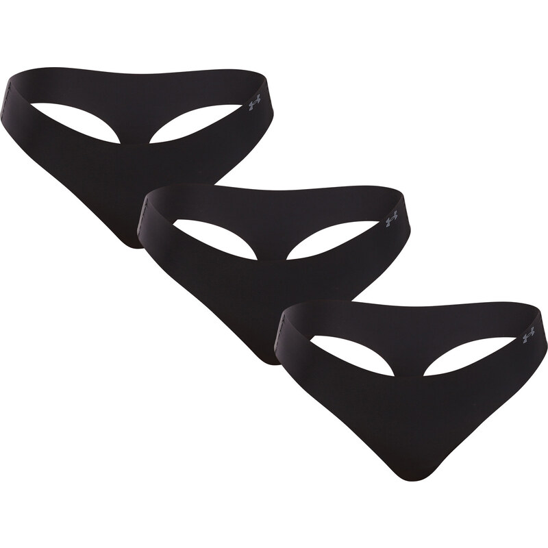 3PACK dámske tangá Under Armour čierná (1383893 001) 51203565