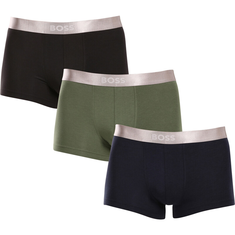3PACK pánske boxerky BOSS viacfarebné (50514998 982) 51203597