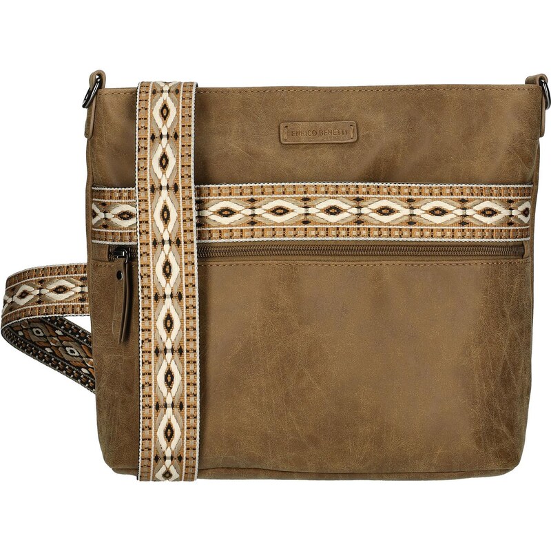 Dámska crossbody kabelka hnedá - Enrico Benetti Jonesy hnedá 51203524