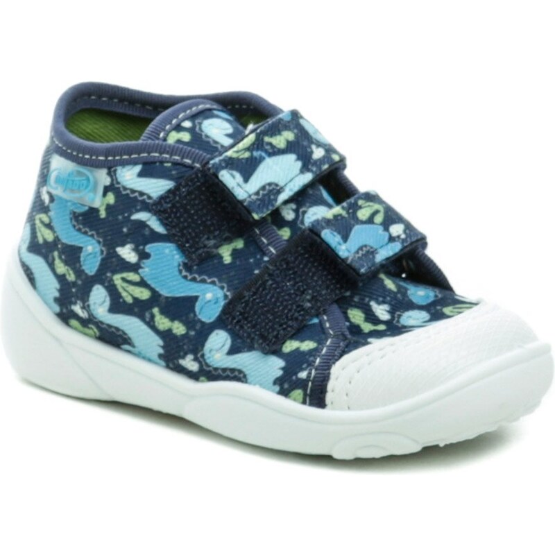 Befado 212P076 modré detské plátené tenisky 51204460