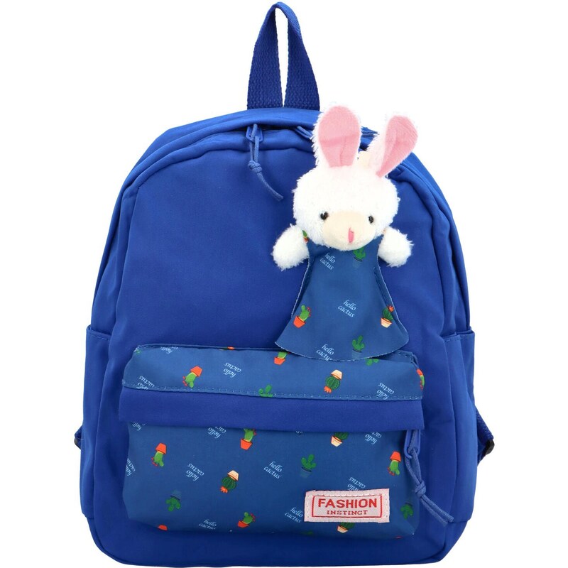 Delami Detský batôžtek s plyšákom Cheryll, modrá 64832580