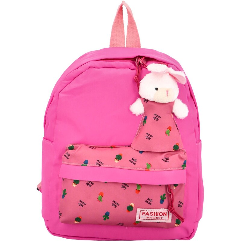 Delami Detský batôžtek s plyšákom Cheryll, fuchsiová 66422048