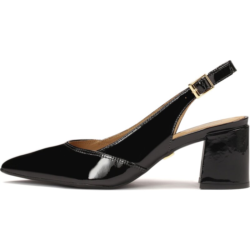 Kazar Lodičky s otvorenou pätou čierna 54970834