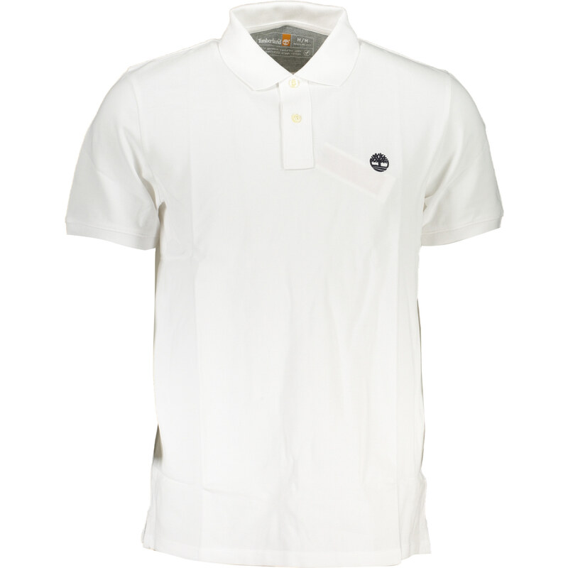 Biele pánske polo tričko Timberland 64705138