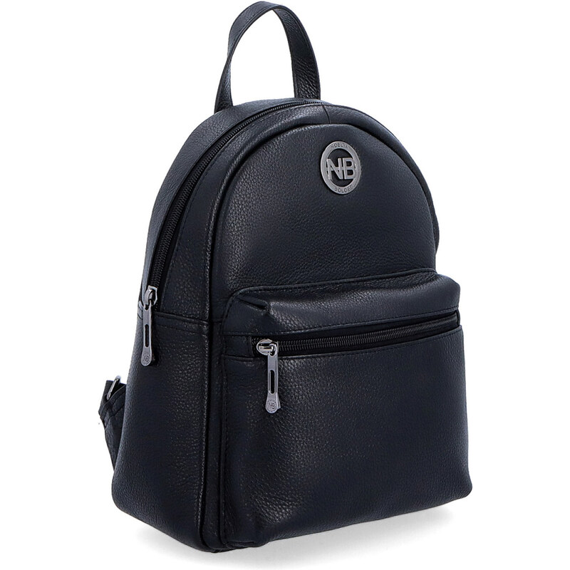 Kožený batoh Noelia Bolger čierna NB 3003 C 64020116