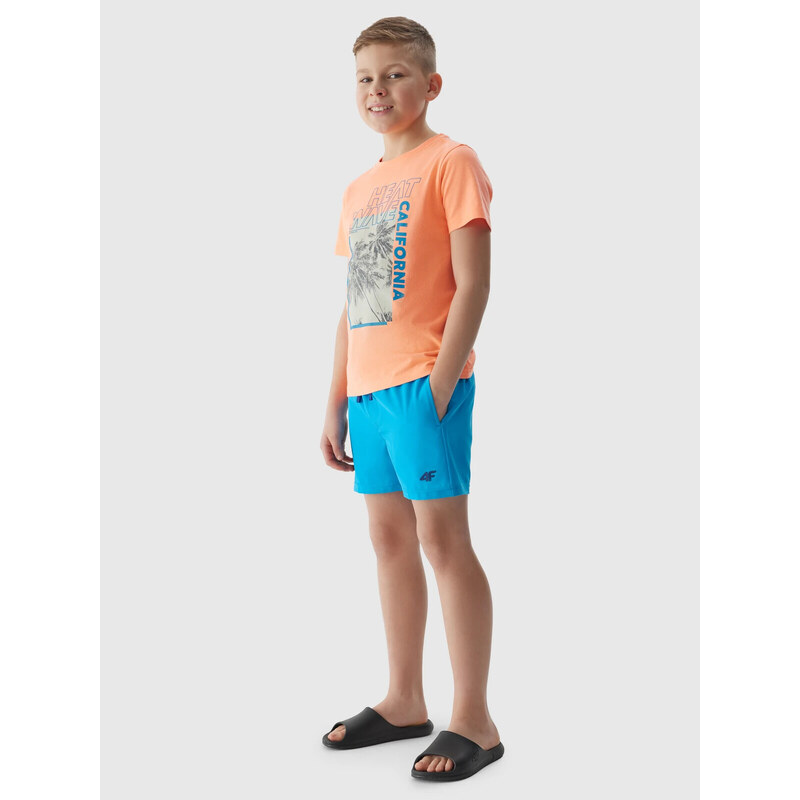 4F Boys Boardshorts Beach Shorts - Blue 51221573