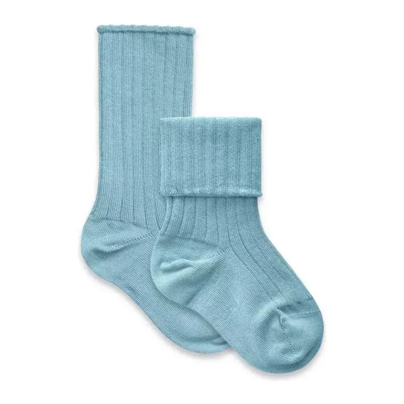 DIO detské ponožky/podkolienky z BIO bavlny tatrasvit modré