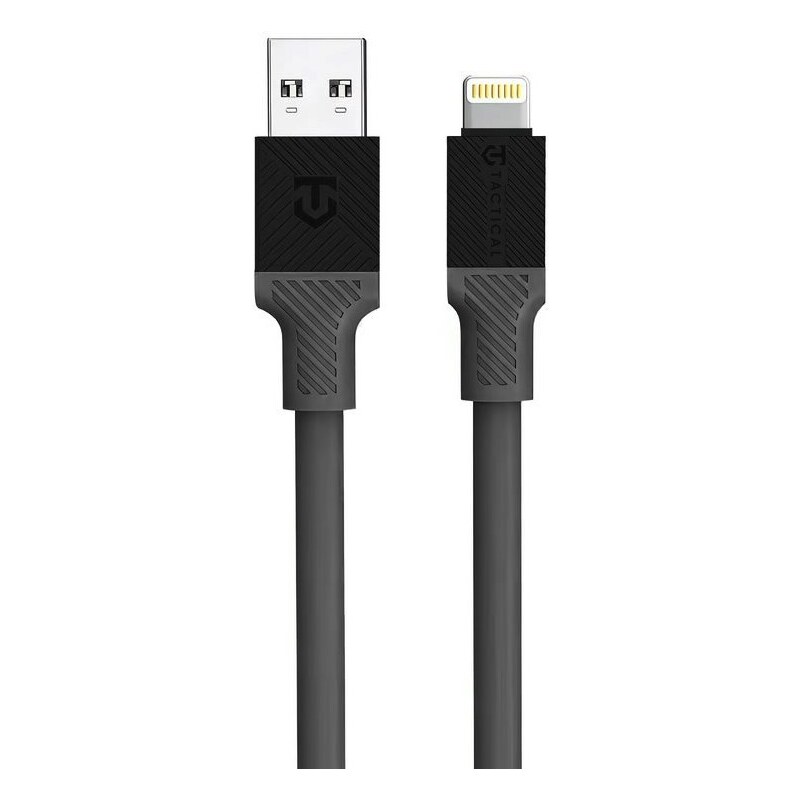 Tactical Fat Man kábel USB-A/Lightning - 1m - Sivá KP31181