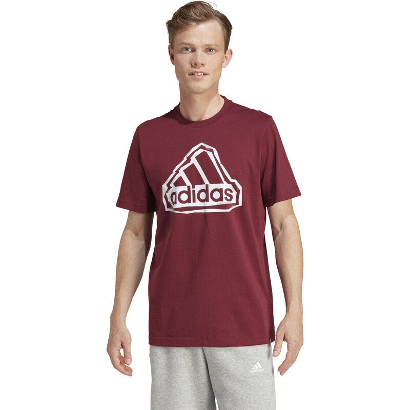 adidas Performance adidas Folded Badge Graphic T-Shirt Red 51234238