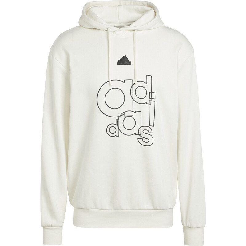 adidas Performance adidas Graphic Print Fleece Hoodie White 51234253