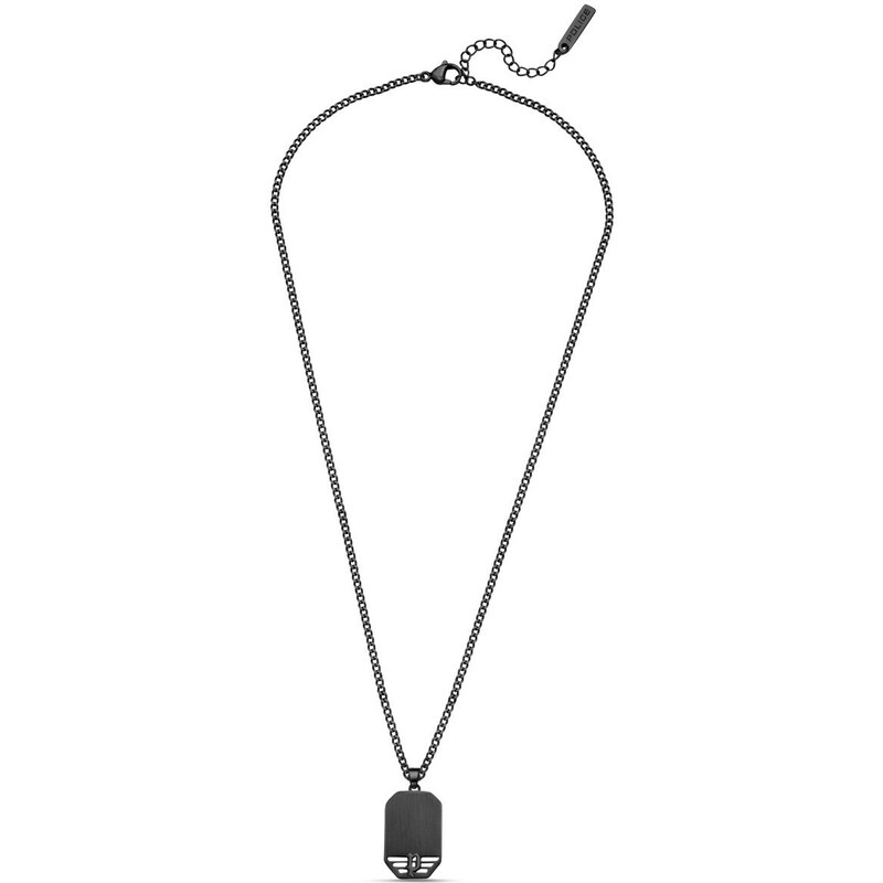 Police Čierny oceľový náhrdelník pre mužov Motive PEAGN0035902 66587427