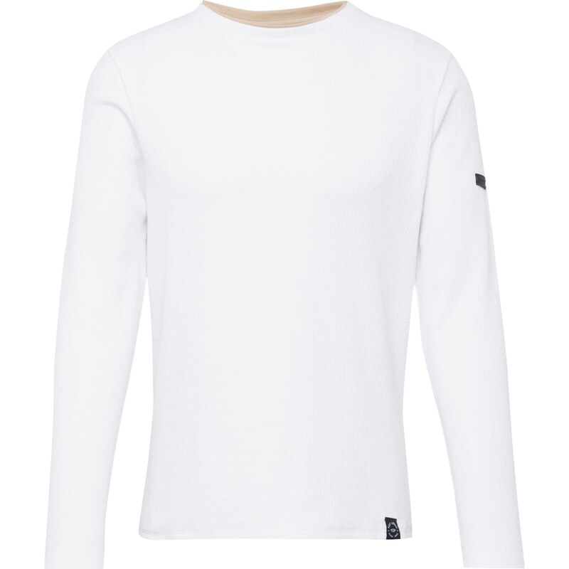 Key Largo Sveter STEFANO svetlobéžová / biela 51259256