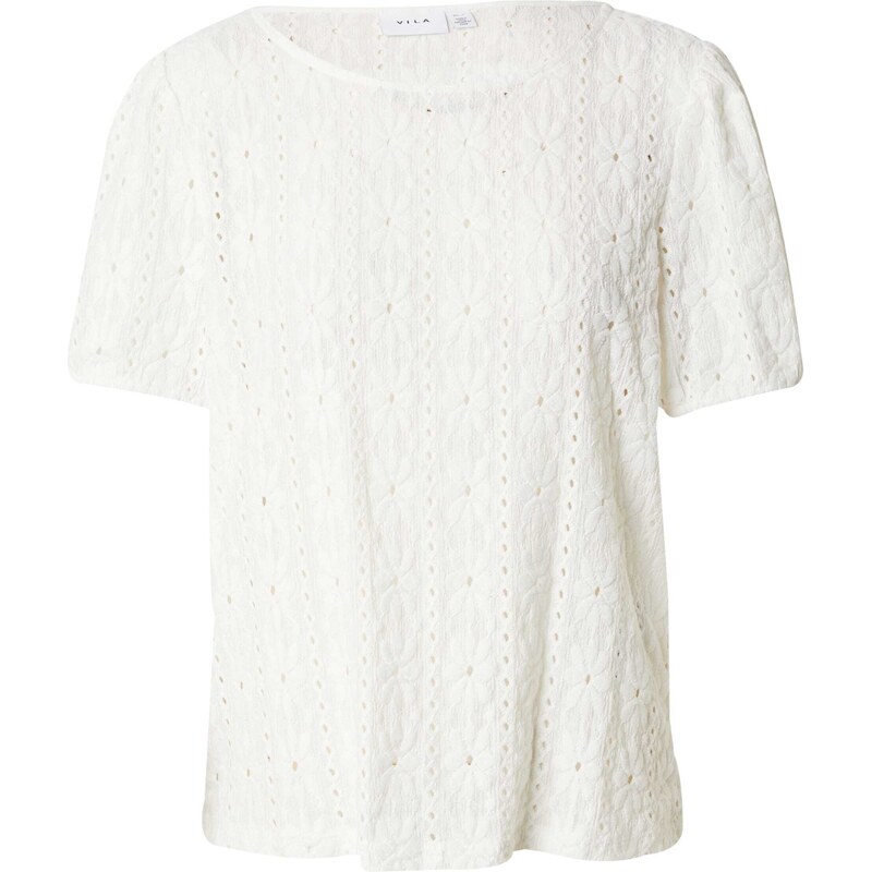 VILA Tričko KAWA prírodná biela 68503696