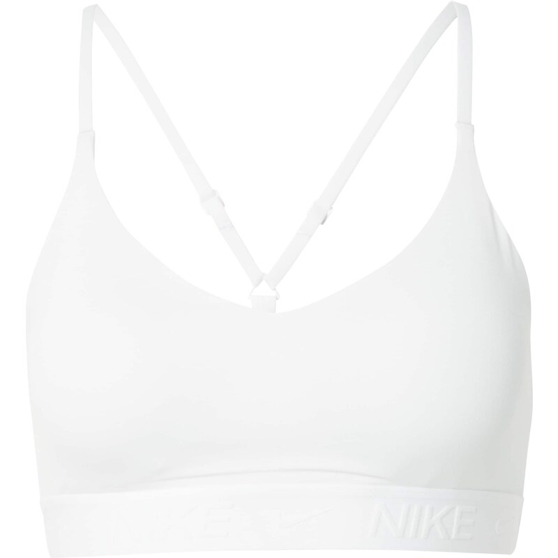 NIKE Športová podprsenka Indy biela 52852181